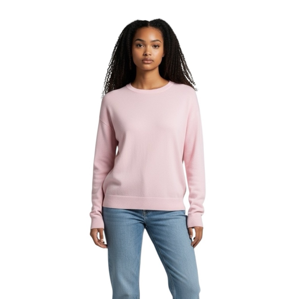 J. Crew Cotton Pique Oversized Preppy Sweater Womens Size XL